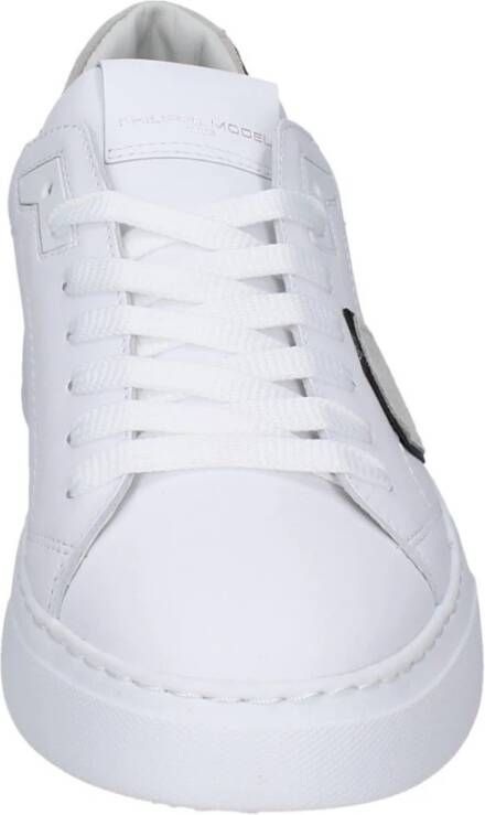 Philippe Model Leren Heren Sneakers Stijlvolle Schoenen White Heren