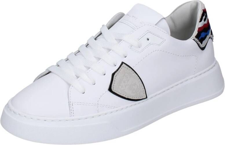 Philippe Model Leren Heren Sneakers Stijlvolle Schoenen White Heren