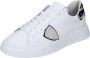 Philippe Model Leren Heren Sneakers Stijlvolle Schoenen White Heren - Thumbnail 4