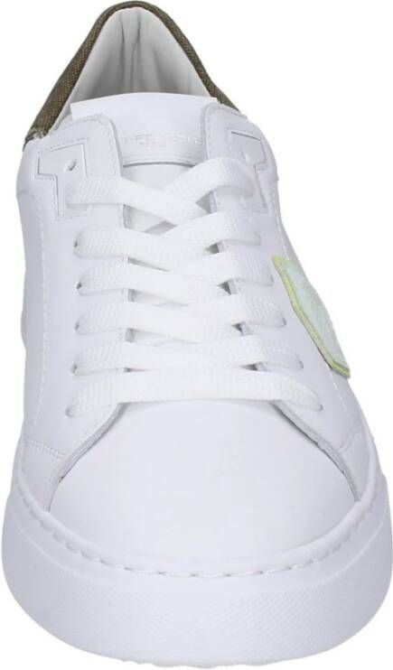 Philippe Model Leren Heren Sneakers Stijlvolle Schoenen White Heren