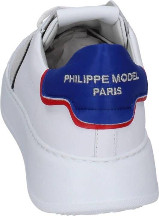 Philippe Model Leren Heren Sneakers Stijlvolle Schoenen White Heren