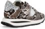 Philippe Model Leren Sneakers met Glitter Logo Multicolor Dames - Thumbnail 3