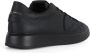 Philippe Model Leren Sneakers met Logo Patch Black Heren - Thumbnail 3