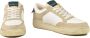 Philippe Model Leren Sneakers met Rubberen Zool Beige Heren - Thumbnail 2