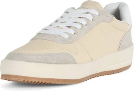 Philippe Model Leren Sneakers met Veters Beige Dames