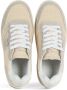 Philippe Model Leren Sneakers met Veters Beige Dames - Thumbnail 5