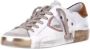 Philippe Model Sneakers Prsx Tennis Vrouwen Goud Bruin White Dames - Thumbnail 8