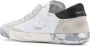 Philippe Model Metallic Low-Top Sneaker Paris White Heren - Thumbnail 2