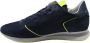 Philippe Model Mondial Blue Yellow Sneakers Black Heren - Thumbnail 2