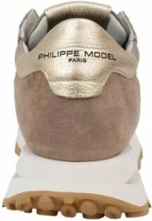 Philippe Model Mondial Low Woman Sneakers Beige Dames