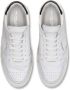 Philippe Model Mooie Zachte Leren Sneaker met Perforaties White Heren - Thumbnail 3