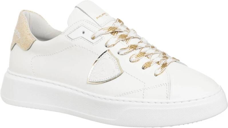 Philippe Model Multicolor Vetersluiting Temple Sneakers White Dames