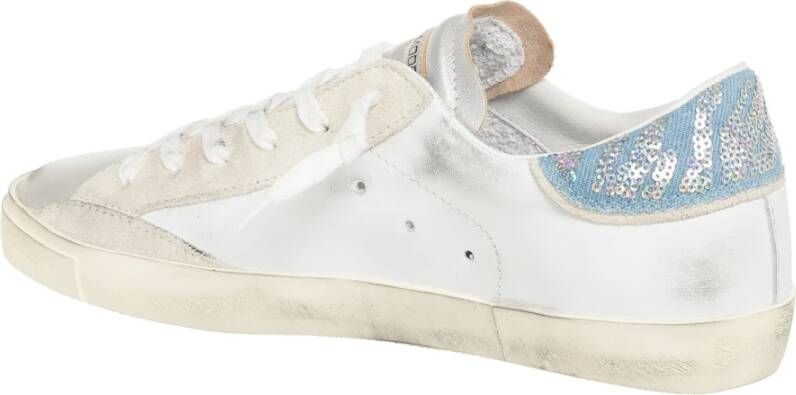 Philippe Model Multikleur Distressed Veterschoenen White Dames