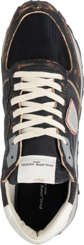 Philippe Model Multikleur Haute Sneakers met Veters Multicolor Heren