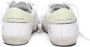 Philippe Model Prsx Witte Sneakers met Verouderd en Slangeneffect White Dames - Thumbnail 5