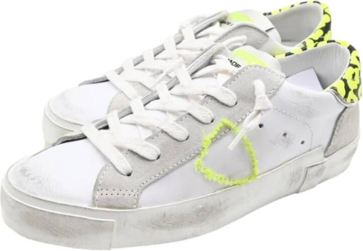 Philippe Model Neon Pop Lage Top Sneakers Multicolor Dames