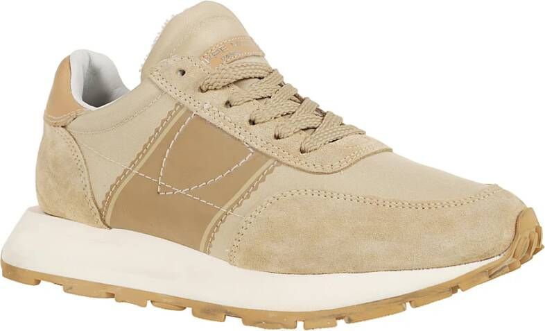 Philippe Model Neutrale Sneakers voor Vrouwen Aw24 Beige Dames