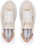 Philippe Model Nude leren sneaker met metallic details Beige Dames - Thumbnail 24