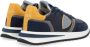 Philippe Model Nylon sneakers met leren details Blue Heren - Thumbnail 3