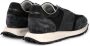 Philippe Model Nylon sneakers met suède details Black Heren - Thumbnail 4