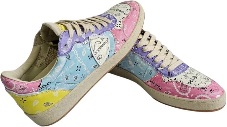 Philippe Model Paisley Low Bloemen Sneaker Multicolor Dames