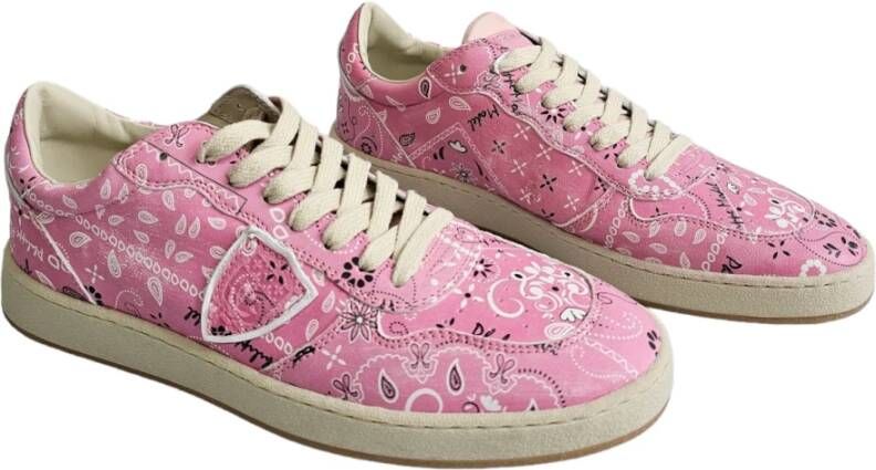 Philippe Model Paisley Low Sneaker Pink Dames