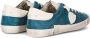 Philippe Model Parijse Sneaker Ambacht Italiaanse High-End Blue Heren - Thumbnail 3