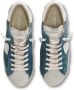 Philippe Model Parijse Sneaker Ambacht Italiaanse High-End Blue Heren - Thumbnail 4