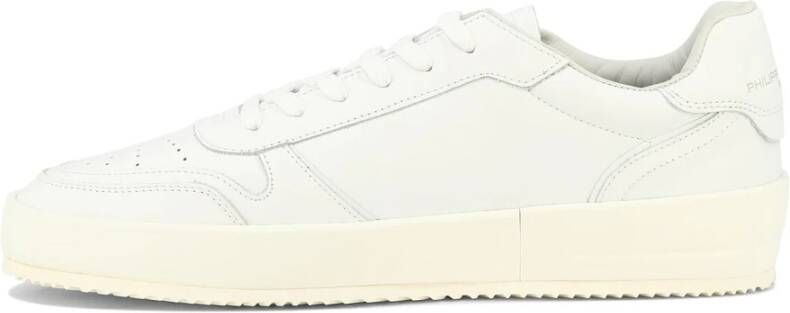 Philippe Model Paris Nice Leren Sneakers White Dames