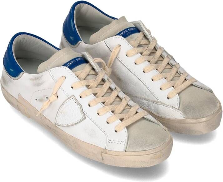 Philippe Model Paris Prsx Sneaker Italiaans vakmanschap White Heren