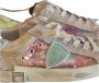 Philippe Model Paris Sequins Rose Floral Patch Sneakers Multicolor Dames - Thumbnail 4