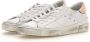 Philippe Model Sneakers met versleten effect en logo White Dames - Thumbnail 10