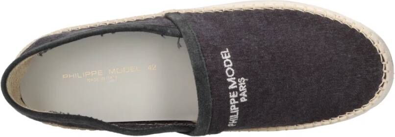 Philippe Model Platte schoenen Blauw Blue Heren