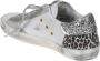 Philippe Model Platte Schoenen Parijs Laag Vrouw Glitter White Dames - Thumbnail 3