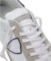 Philippe Model Sneakers met vintage-geïnspireerd ontwerp White - Thumbnail 11