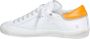 Philippe Model Prsx Leren Sneaker voor Mannen White Heren - Thumbnail 8