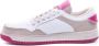 Philippe Model Zijlogo-patch low-top sneakers Wit Dames - Thumbnail 14