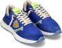 Philippe Model Antibes Sneaker Klein Blauw Vintage Hardloopontwerp Blue Heren - Thumbnail 9