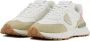 Philippe Model Sneakers Dames Lage sneakers Damesschoenen Canvas Antibes Beige combi - Thumbnail 3