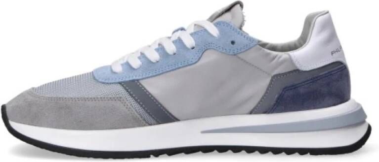 Philippe Model Stijlvolle Tropez 2.1 Sneakers voor Heren Blauw Heren