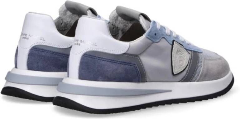 Philippe Model Stijlvolle Tropez 2.1 Sneakers voor Heren Blauw Heren