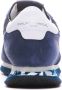 Philippe Model Blauwe Nylon Heren Casual Sneakers Blue Heren - Thumbnail 3