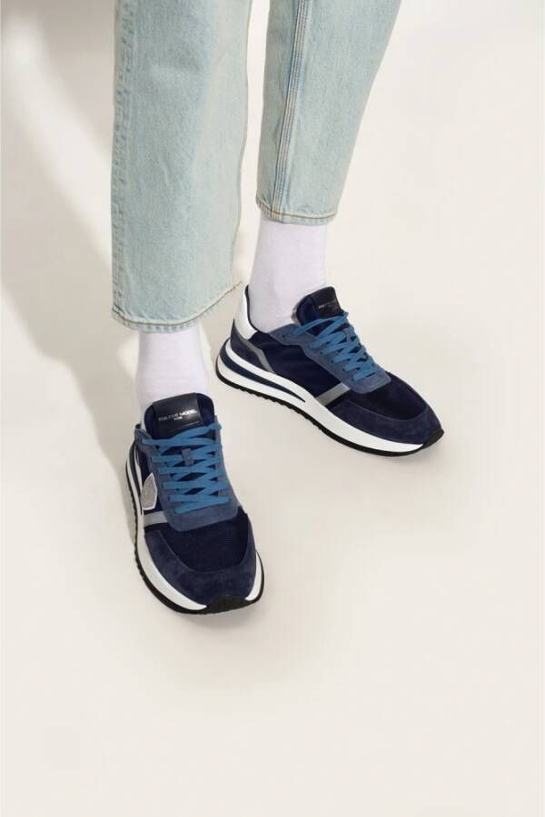 Philippe Model Sneakers Blauw Heren