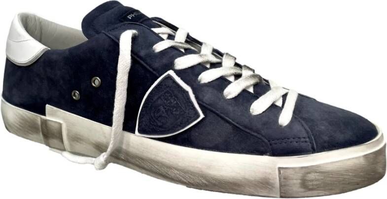 Philippe Model Sneakers Blue Heren