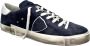 Philippe Model Sneakers met Used-Look van suède Blue Heren - Thumbnail 2