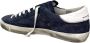 Philippe Model Sneakers met Used-Look van suède Blue Heren - Thumbnail 3