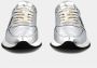 Philippe Model Zilveren Lage Sneakers met 3D Inzet Gray Dames - Thumbnail 3