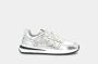 Philippe Model Zilveren Lage Sneakers met 3D Inzet Gray Dames - Thumbnail 5