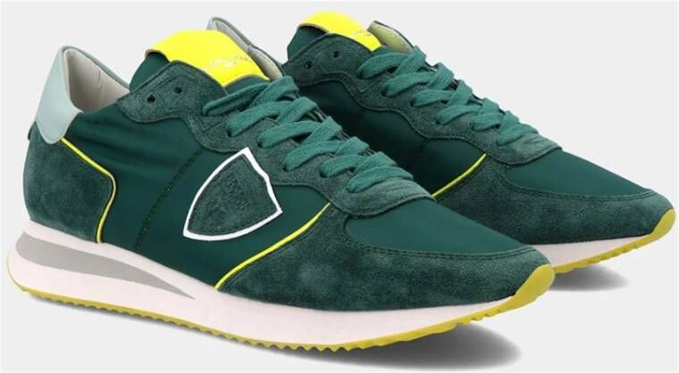 Philippe Model Trpx Lage Dames Sneakers Groen Dames