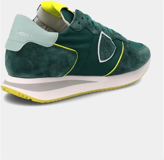 Philippe Model Trpx Lage Dames Sneakers Groen Dames